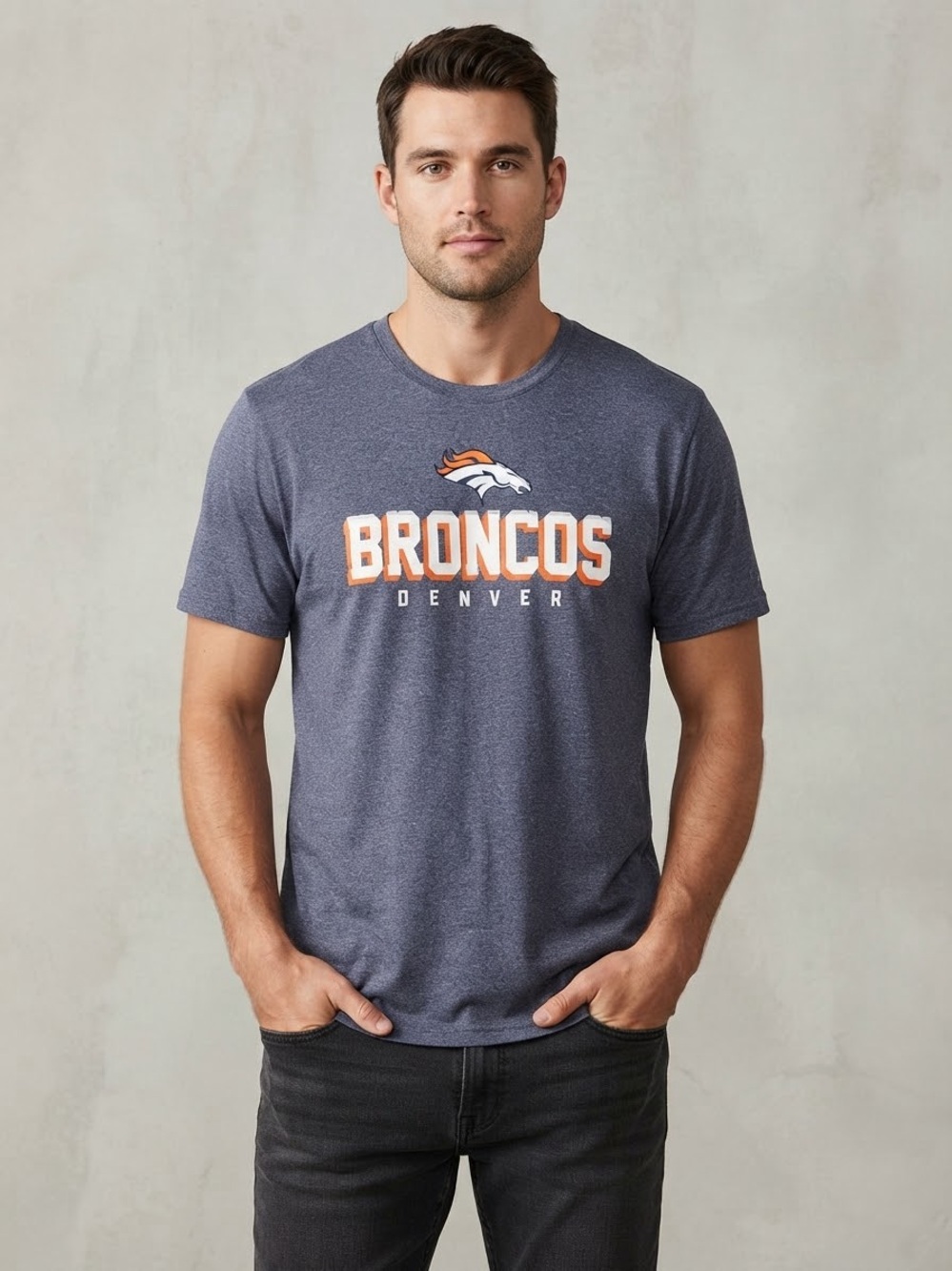 New Denver Broncos NFL Team Apparel T-Shirt